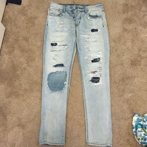 American eagle tom girl jeans