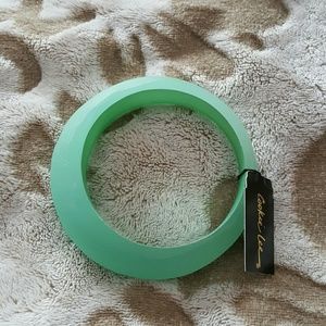 Cookie Lee ~ bangle style bracelet in mint green