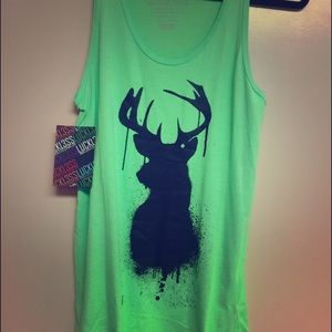 Neon Green Tank