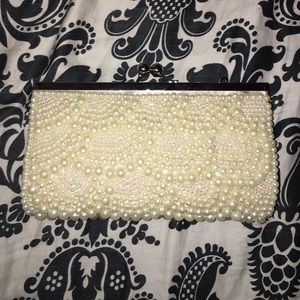 Ivory Pearl Clutch