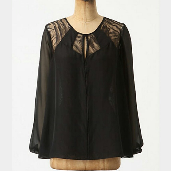 Anthropologie Silk Leifsdottir blouse