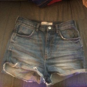 Topshop high waisted short