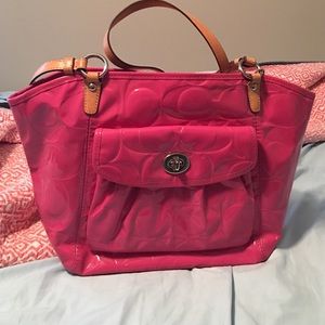 Leather Coach Purse