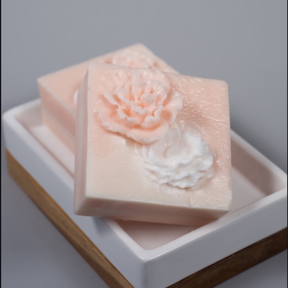 HOME MADE SUGAR SCRUB GLYCERIN SOAP WITH ARGAN OIL