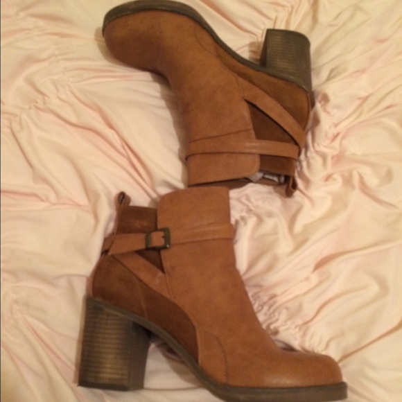 Brown RocketDog ankle boots