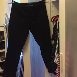 Rockstar black super skinny high rise jeans.