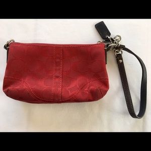 Coach wristlet