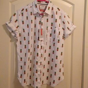 Pineapple Button Up