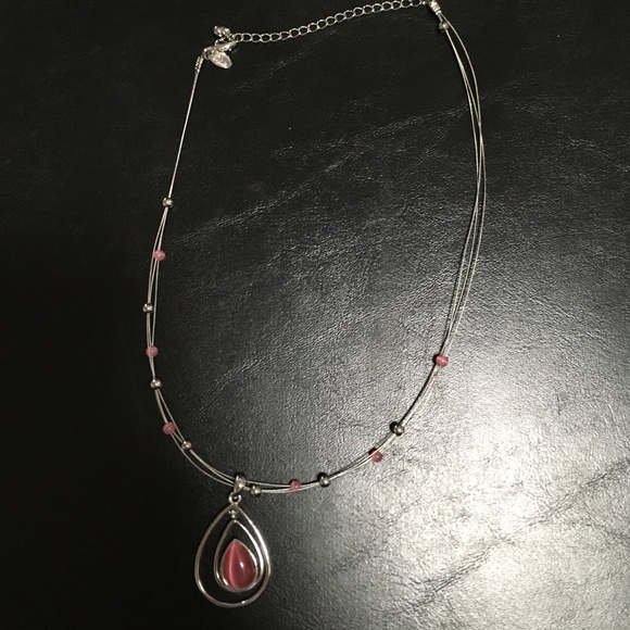 Cotton candy necklace
