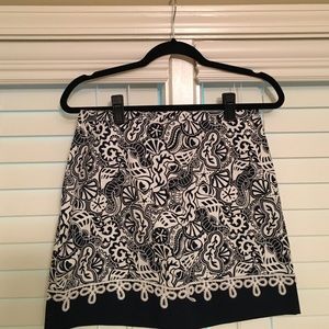 Vineyard Vines nautical print skirt