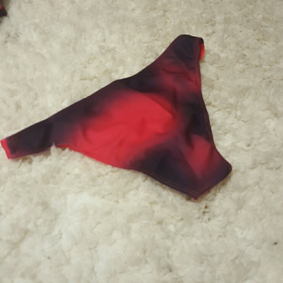 DARK PINK AND PURPLE BIKINI - Picture 2 of 4