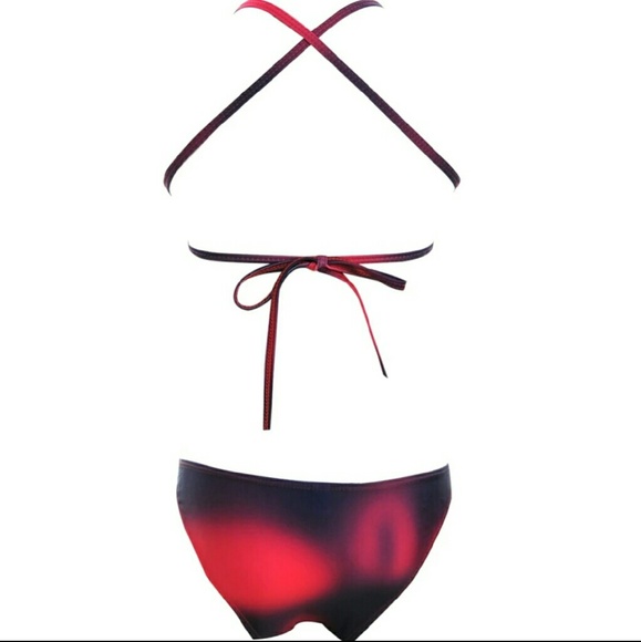 DARK PINK AND PURPLE BIKINI - Picture 4 of 4