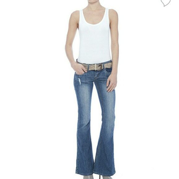 NWT.  Low Rise Flair Jeans