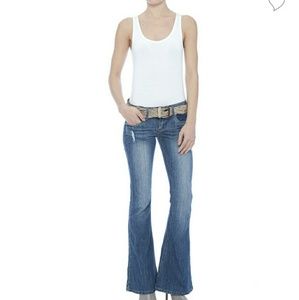 NWT. Low Rise Flair Jeans