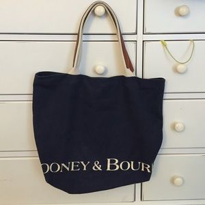 Dooney and Bourke Bag Canvas Reusable Canvas Tote