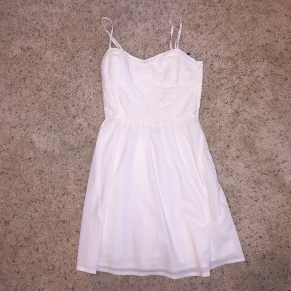 White Mini Dress - Picture 1 of 2