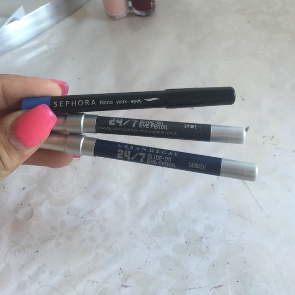 3 Eyeliners (Urban Decay, Sephora)