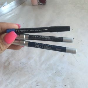 3 Eyeliners (Urban Decay, Sephora)