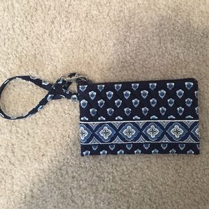 Vera Bradley wristlet in Nantucket Navy