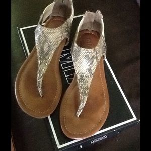 MIA Shoes - Mia Gold snake sandal MIA Shoes - Mia Gold snake sandal