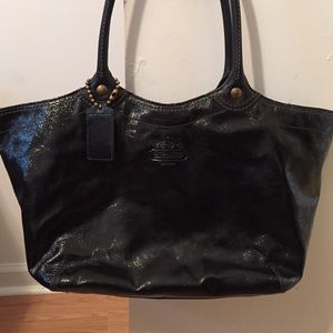 Authentic Coach Patent Leather Tote
