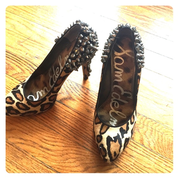 MOVING SALE RARE! Sam Edelman Cheetah Roza Heel