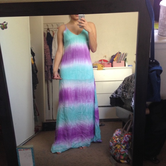 tobi cailin tie dye maxi dress - Picture 2 of 4