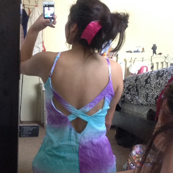 tobi cailin tie dye maxi dress - Picture 3 of 4