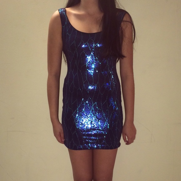 Sequins club dress