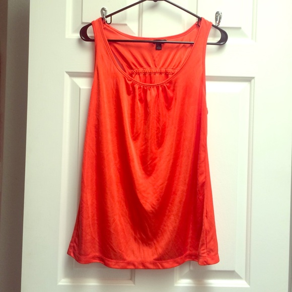banana republic orange top