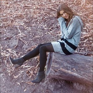 Oversized hooded sweater