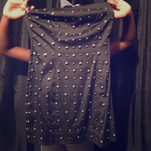 Rockstar Black dress with studs all over