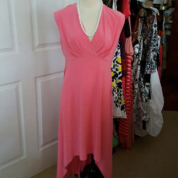TIANA B HI LO DRESS