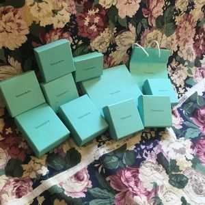Assortment of Tiffani's boxes