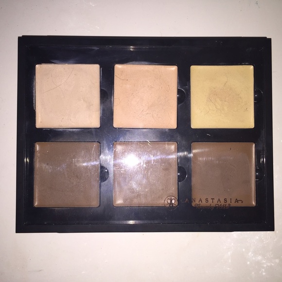 Anastasia cream contour palette (light)