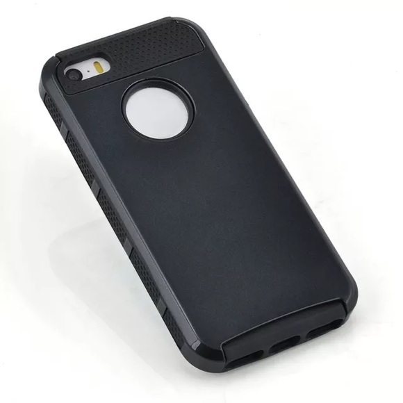 2PC High Impact Case Black On Black For iPhone 6