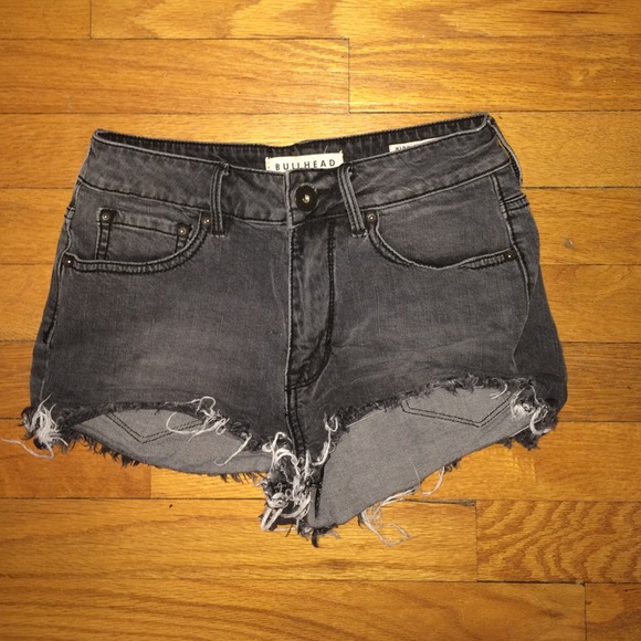 High rise fringe shorts from Pacsun.