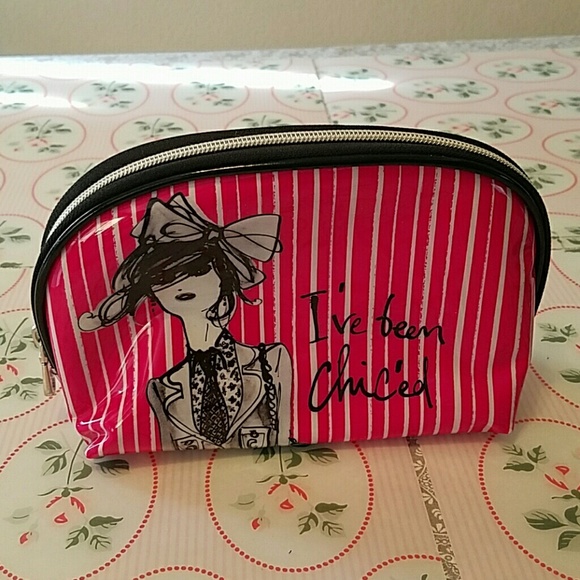 Pink Izak cosmetic bag - Picture 1 of 4