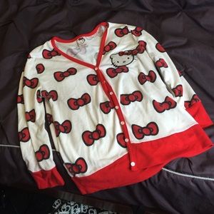 XL Hello Kitty Cardigan