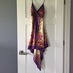 Handkerchief hem summer dress