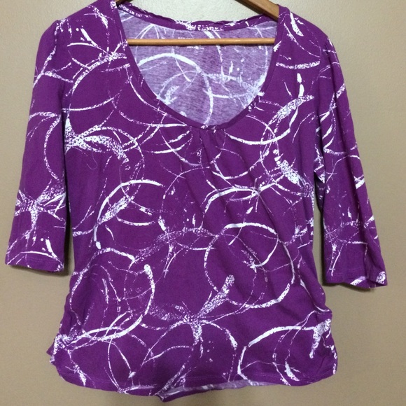 Purple New York & company top