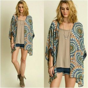 Time is of The Essence Kimono