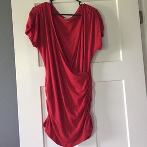 Express basic cross tunic