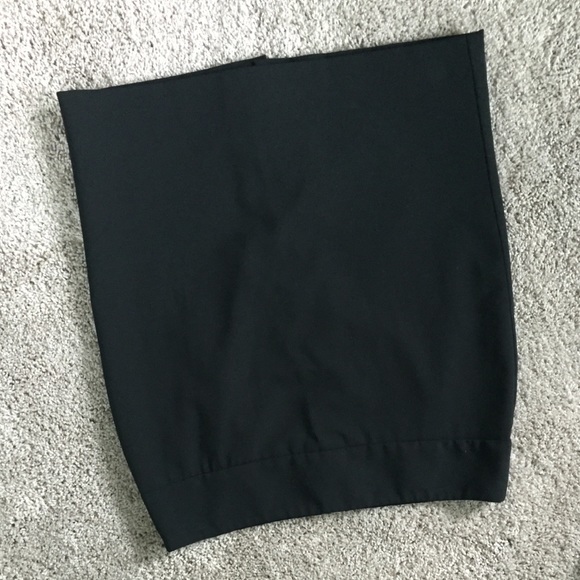 Express black pencil skirt