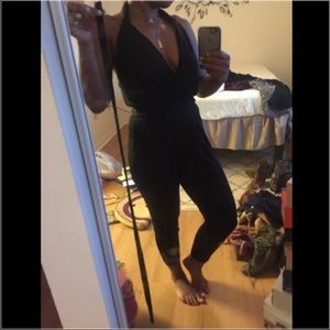 Brand New Bebe Halter Jumpsuit