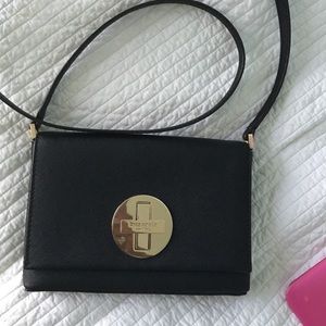 Black Kate Spade crossbody bag