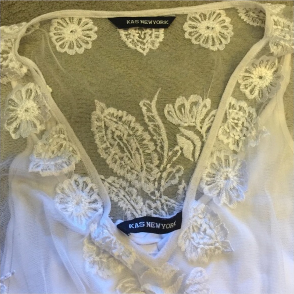 White Lace Sun Dress - Picture 5 of 8