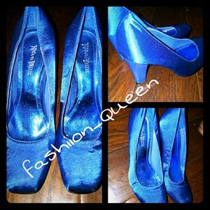Blue heels