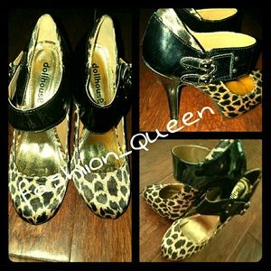 Leopard Heels