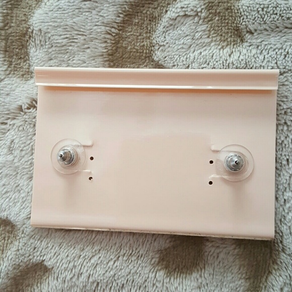 Kirk's Folly ~ crystal clear, stud-style Earrings - Picture 4 of 4